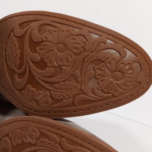 Sofft Tilton Booties Women Size 8 Leather Suede Gray Bronze Side Zip SF0021808 - Picture 11 of 13